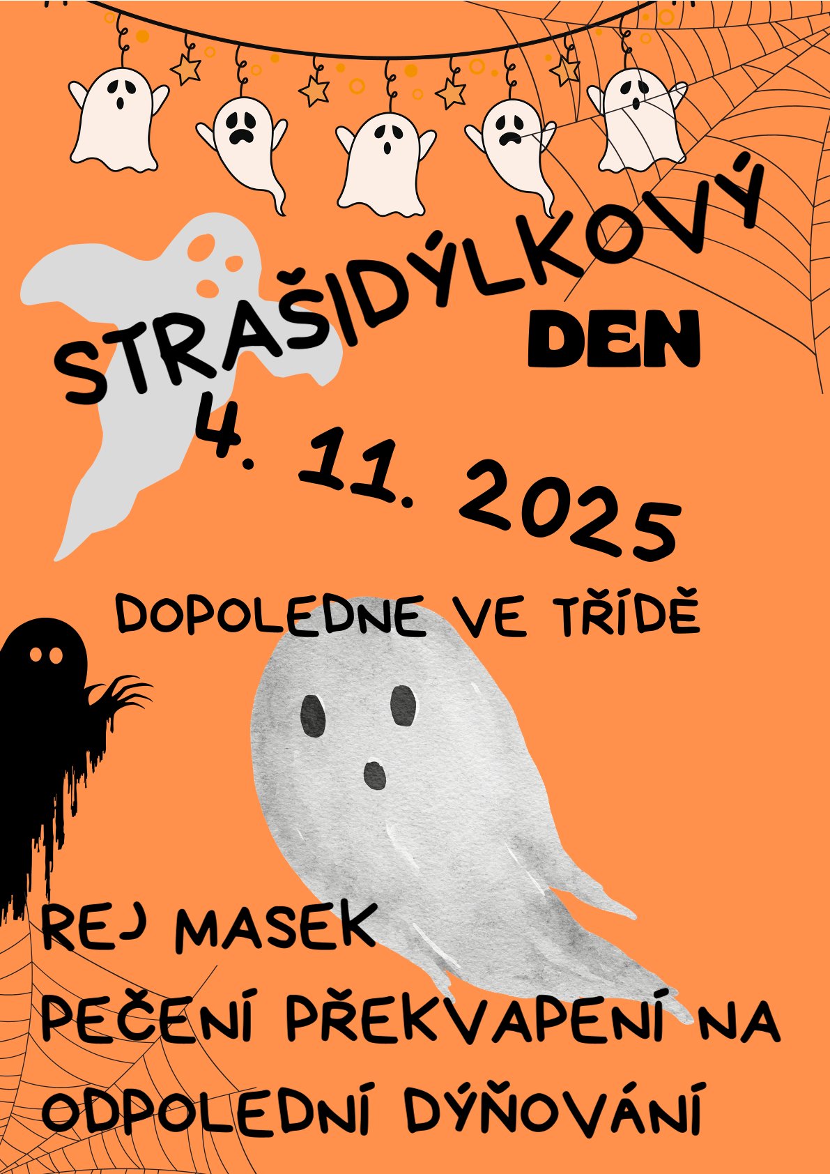 Strašidýlkový den ve třídě Fialek