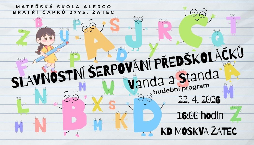 Slavnostní šerpování předškoláků 2026