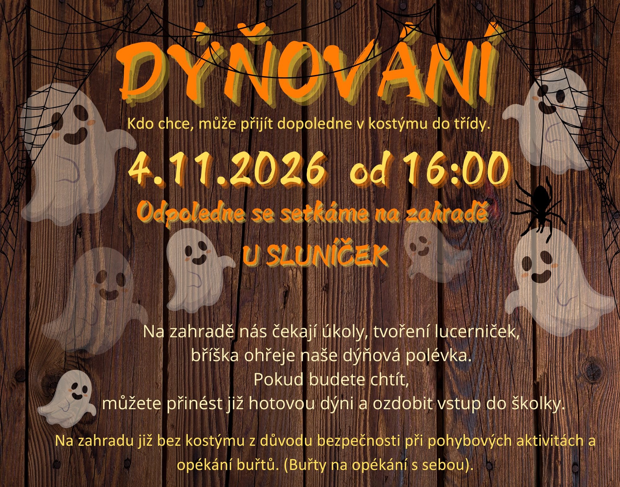 DÝŇOVÁNÍ u Sluníček